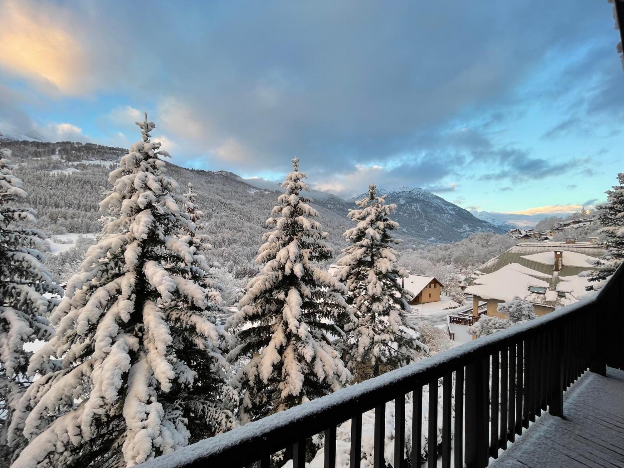 Serre Chevalier Studio 30 M2 Coin Montagne A 8 Minutes Des Pistes Saint-Chaffrey Exteriör bild